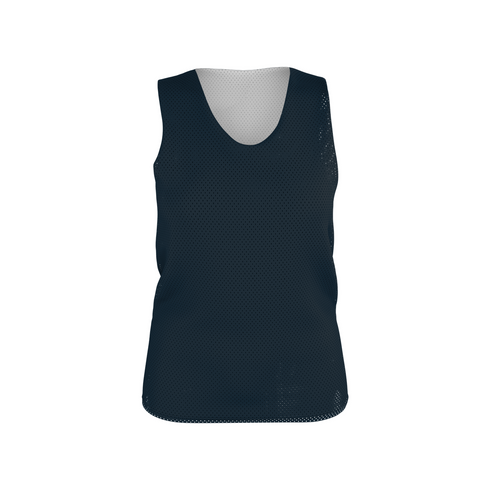 Badger Sport Womens Reversible Mesh Tank (A00134-028104), Color 'Navy/White'